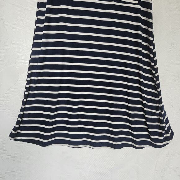 Try This XLarge French Stripe Tshirt Dress Nautical Parisian Coastal Cruisewear - Picture 5 of 8